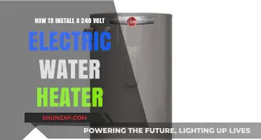 Effortless Installation: 240 Volt Electric Water Heater Setup Guide