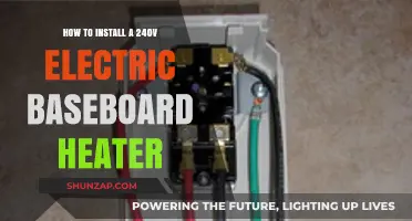 Effortlessly Install Your 240V Electric Baseboard Heater: A Guide