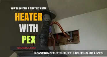 PEX Plumbing for Electric Water Heaters: A Step-by-Step Guide