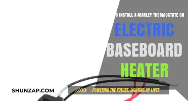 Effortless Installation: Marley Thermostat on Electric Baseboard Heater