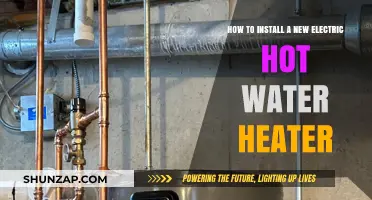 Effortless Installation: Your Guide to a New Electric Hot Water Heater
