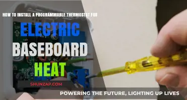 Effortless Comfort: Installing a Programmable Thermostat for Electric Baseboard Heating