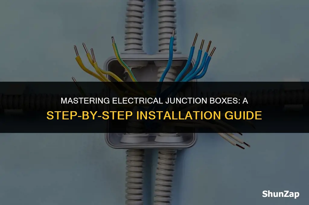 how to install and use an electrical junction box