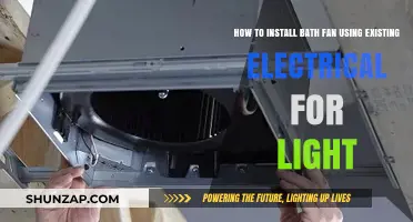 Effortless Bath Fan Installation: Utilize Existing Light Electrical