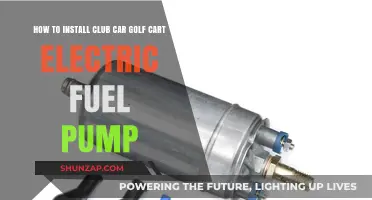 Step-by-Step Guide: Installing a Club Car Golf Cart Electric Fuel Pump
