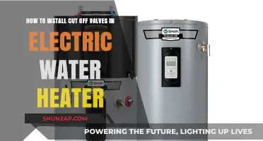 Safely Install Cut-Off Valves in Your Electric Water Heater: A Guide