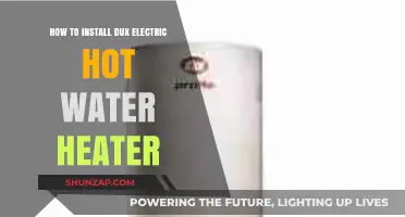Effortless Installation: Dux Electric Hot Water Heater Guide