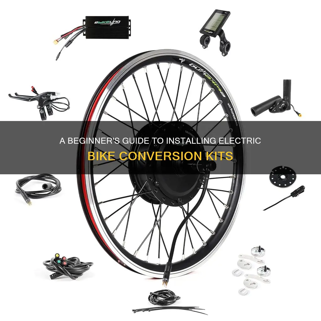 how to install electric bike conversion kit