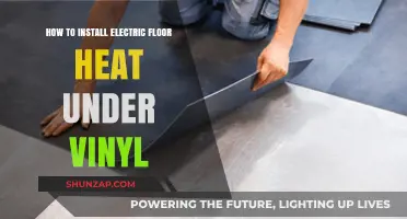 Cozy Up Your Space: Installing Electric Floor Heat Under Vinyl