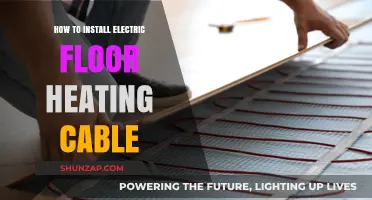Effortless Warmth: A Guide to Installing Electric Floor Heating Cable
