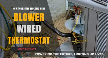 Effortless Installation: Electric Heat Blower Wired Thermostat Guide