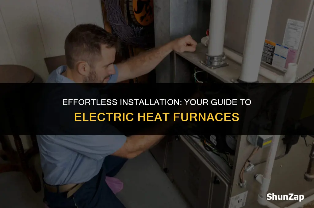 how to install electric heat furnace