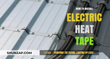 Effortless Installation: Electric Heat Tape for Cozy Winters