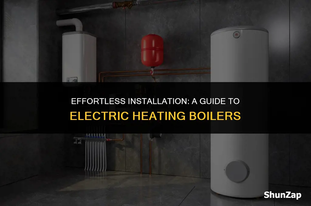 how to install electric heating boiler