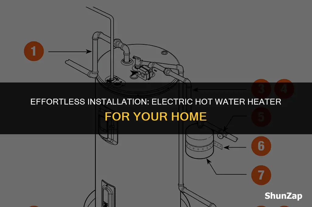 how to install electric hot water heater in home