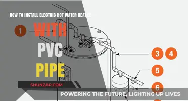 DIY Guide: Installing an Electric Hot Water Heater with PVC Pipes