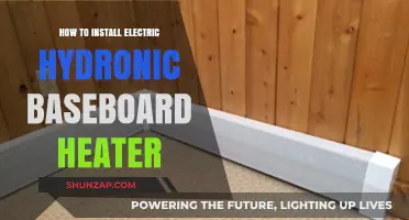 Effortless Installation: Electric Hydronic Baseboard Heater Guide