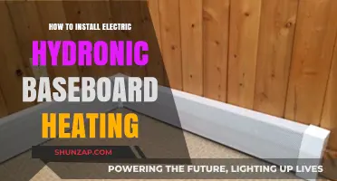 Effortless Installation: Electric Hydronic Baseboard Heating Made Simple