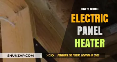 Effortless Warmth: A Step-by-Step Guide to Installing Your Electric Panel Heater