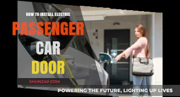 Step-by-Step Guide to Installing Electric Passenger Car Doors