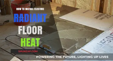 Effortless Warmth: A Step-by-Step Guide to Installing Electric Radiant Floor Heating