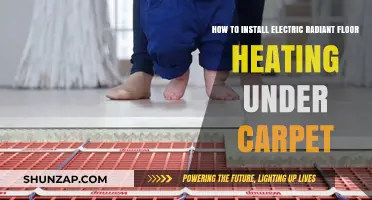 Cozy Up Your Home: Installing Electric Radiant Floor Heating Under Carpet