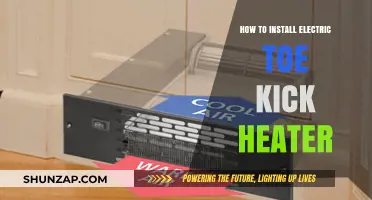 Cozy Toes: A Step-by-Step Guide to Installing Electric Toe Kick Heaters