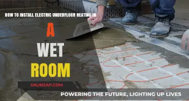 Transform Your Wet Room: A Guide to Installing Electric Underfloor Heating