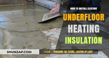 Effortless Installation: Electric Underfloor Heating Insulation Guide