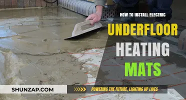 Effortless Warmth: Installing Electric Underfloor Heating Mats Made Easy