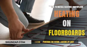 Effortlessly Install Electric Underfloor Heating on Floorboards: A DIY Guide