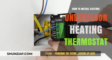 Effortless Installation: Electric Underfloor Heating Thermostat Guide