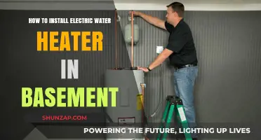 Basement Bliss: A Step-by-Step Guide to Installing Your Electric Water Heater