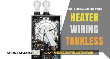 Effortless Installation: Electric Water Heater Wiring for Tankless Models