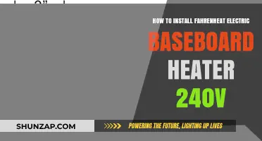 Effortless Installation: Fahrenheat 240V Electric Baseboard Heater Guide