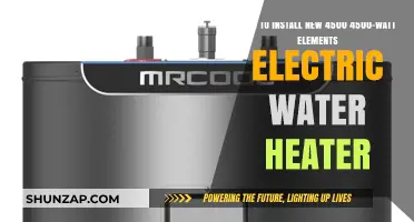 Effortless Installation: Upgrade Your Water Heater with 4500-Watt Elements