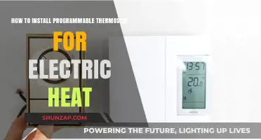 Effortless Comfort: Installing a Programmable Thermostat for Electric Heating