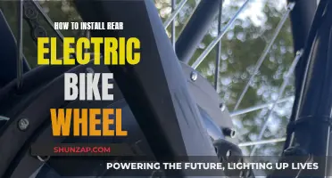 Electric Bike Revolution: Installing Rear Wheels Easily