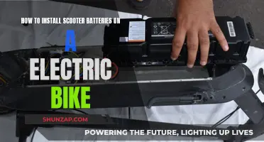 Scooter Batteries: Installing Power for Your Electric Bike