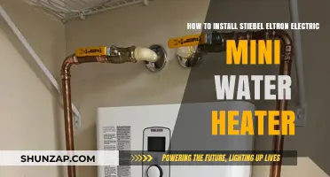 Effortless Installation: Stiebel Eltron Electric Mini Water Heater Guide