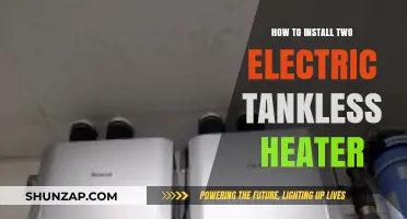 Efficient Hot Water: Installing Dual Electric Tankless Heaters