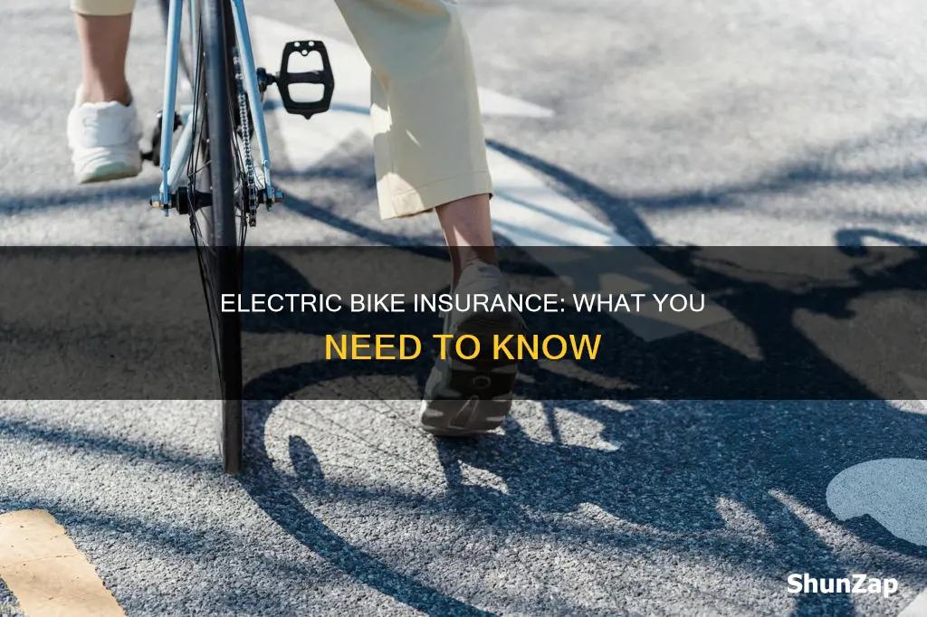 how to insure an electric bike