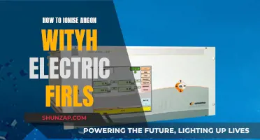 Ionizing Argon: Electric Fields and Their Effects