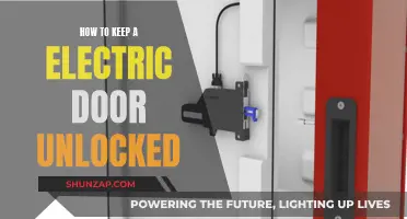 Electric Door Unlocked: Simple Tricks to Try