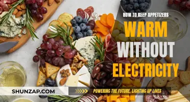 Keep Appetizers Warm: Tips for Off-Grid Entertaining