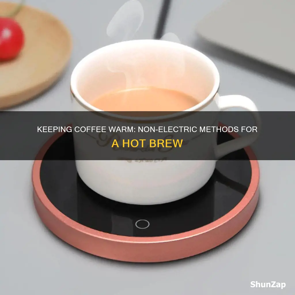 how to keep coffee warm without electricity