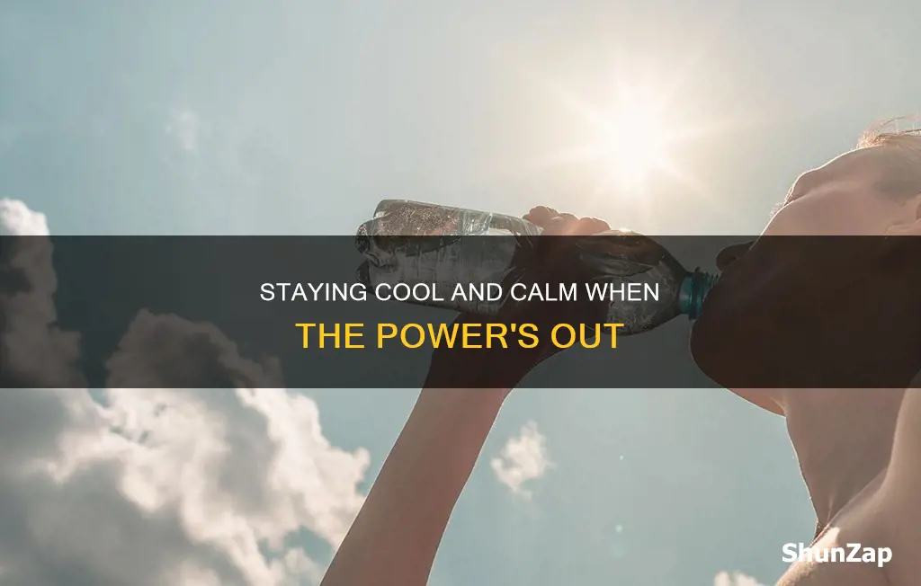 how to keep cool with no electricity