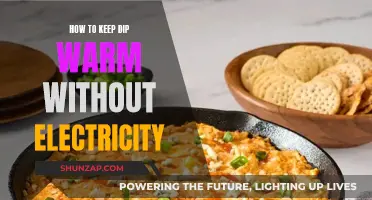 Keeping Dips Warm: Non-Electricity Methods to Try