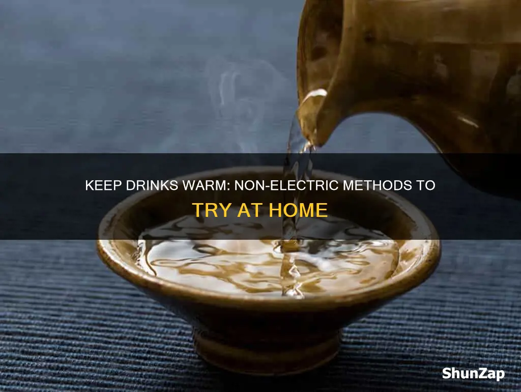 how to keep drinks warm without electricity