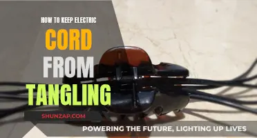Keep Electric Cords Tangle-Free: Simple Hacks